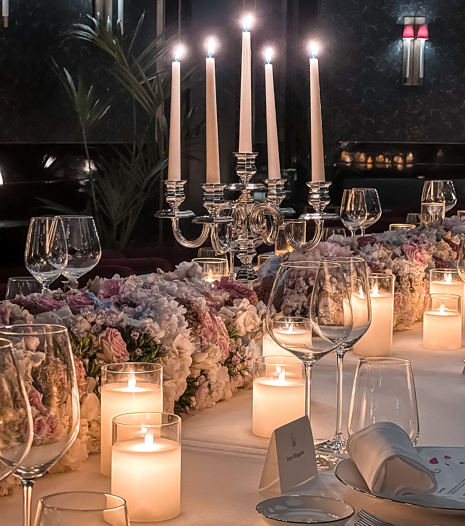 Private Dining Event in Alveare