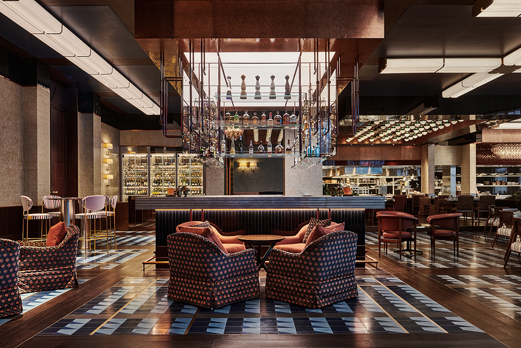 Rohen view of central bar