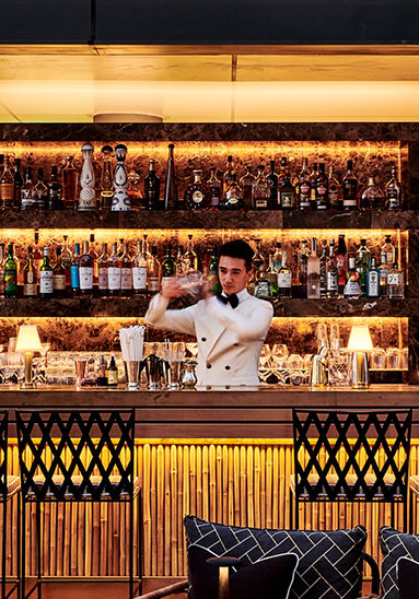 Terrace and cocktail bar