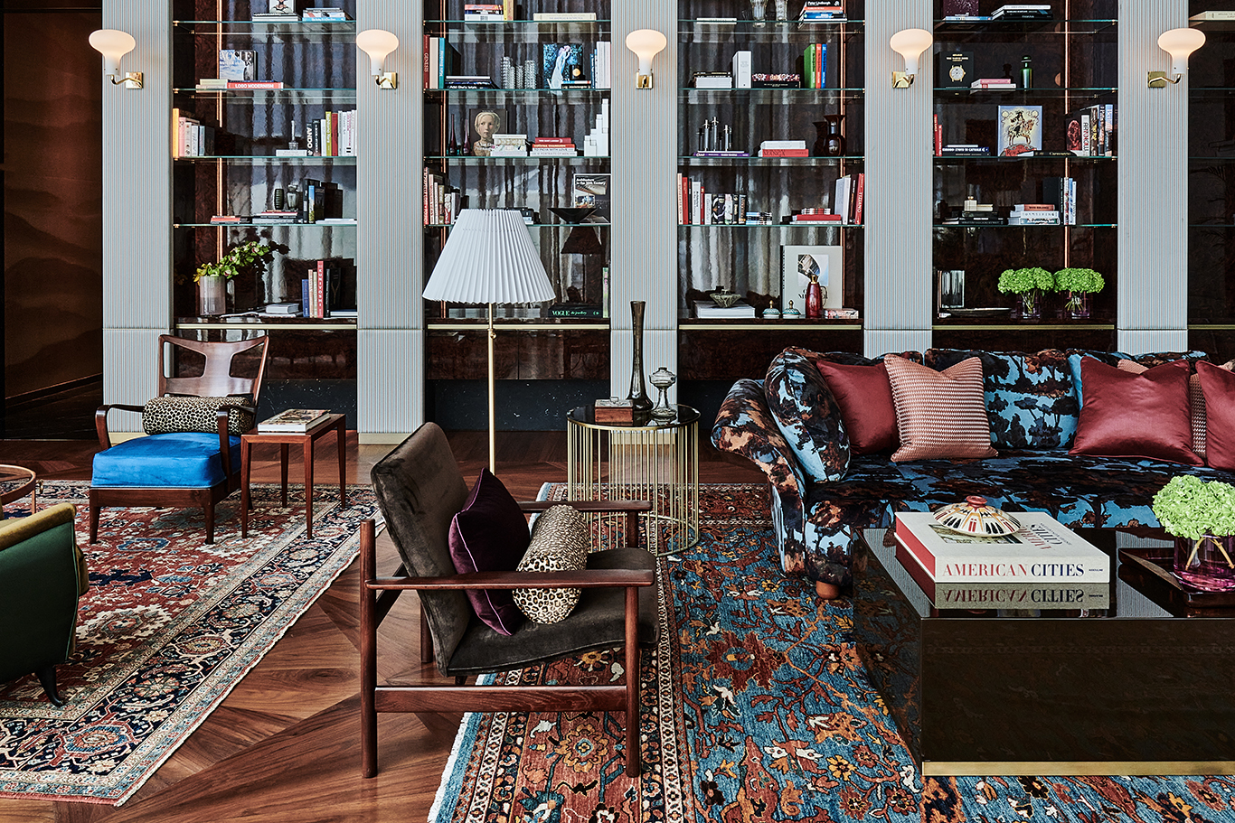 library at the arts club dubai