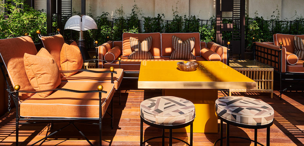 The Arts Club Dubai sunny corner